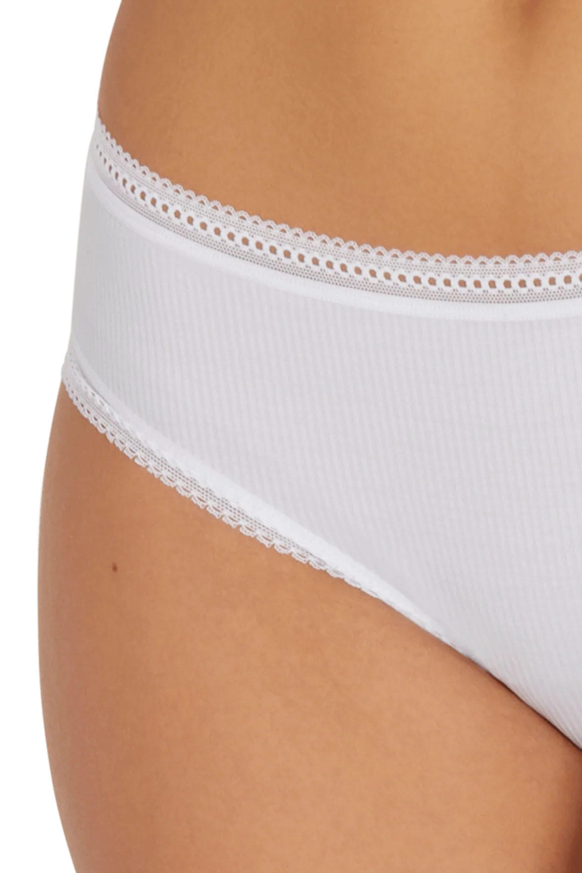Duo Confort Modal Lot de 2 Slips - Blanc - Image 2