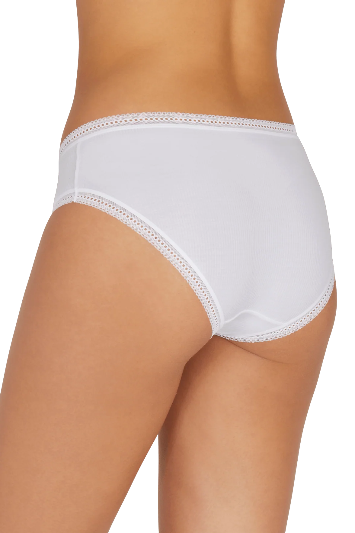 Duo Confort Modal Lot de 2 Slips - Blanc - Image 3