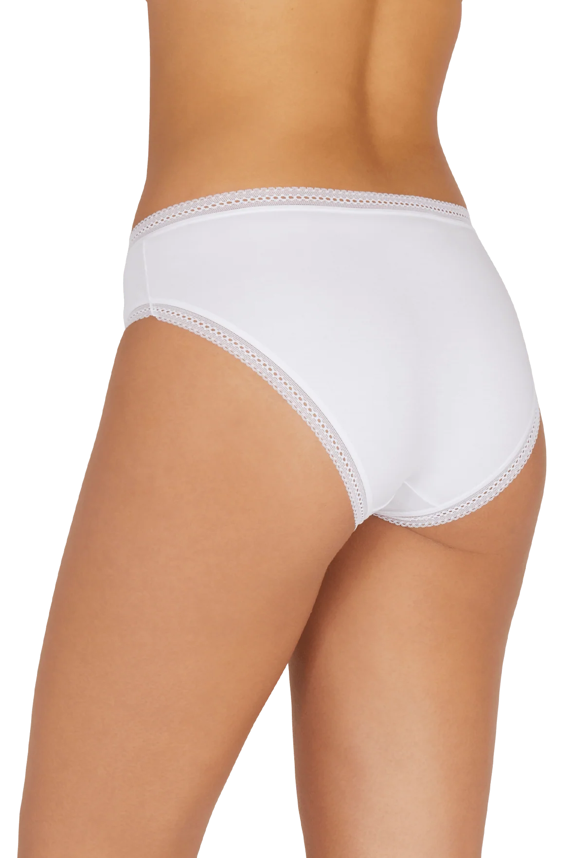 Duo Confort Modal Lot de 2 Slips - Blanc - Image 5