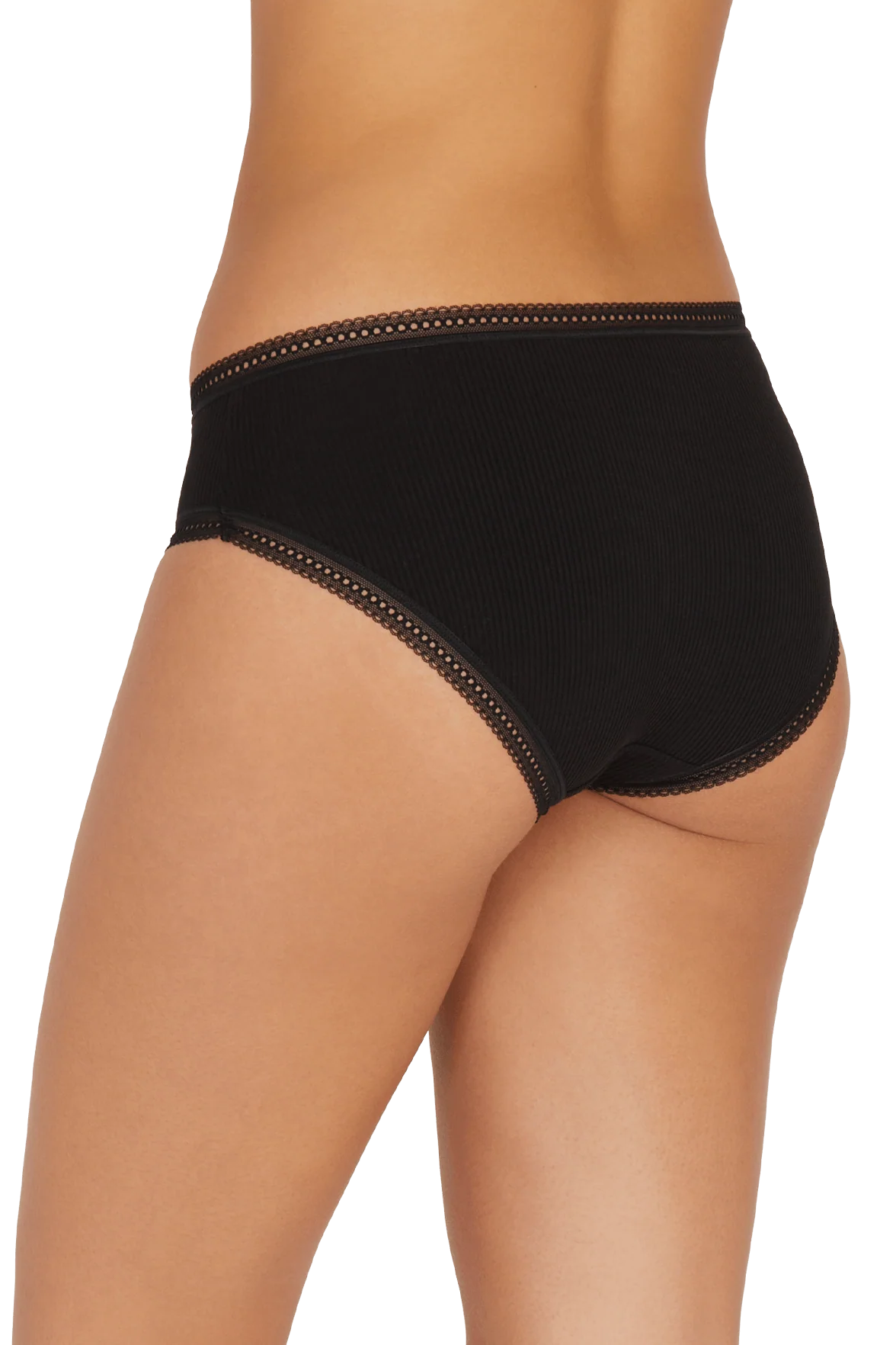 Duo Confort Modal Lot de 2 Slips - Noir - Image 3