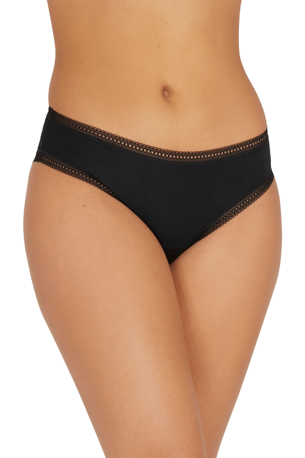 Duo Confort Modal Lot de 2 Slips - Noir - Image 4
