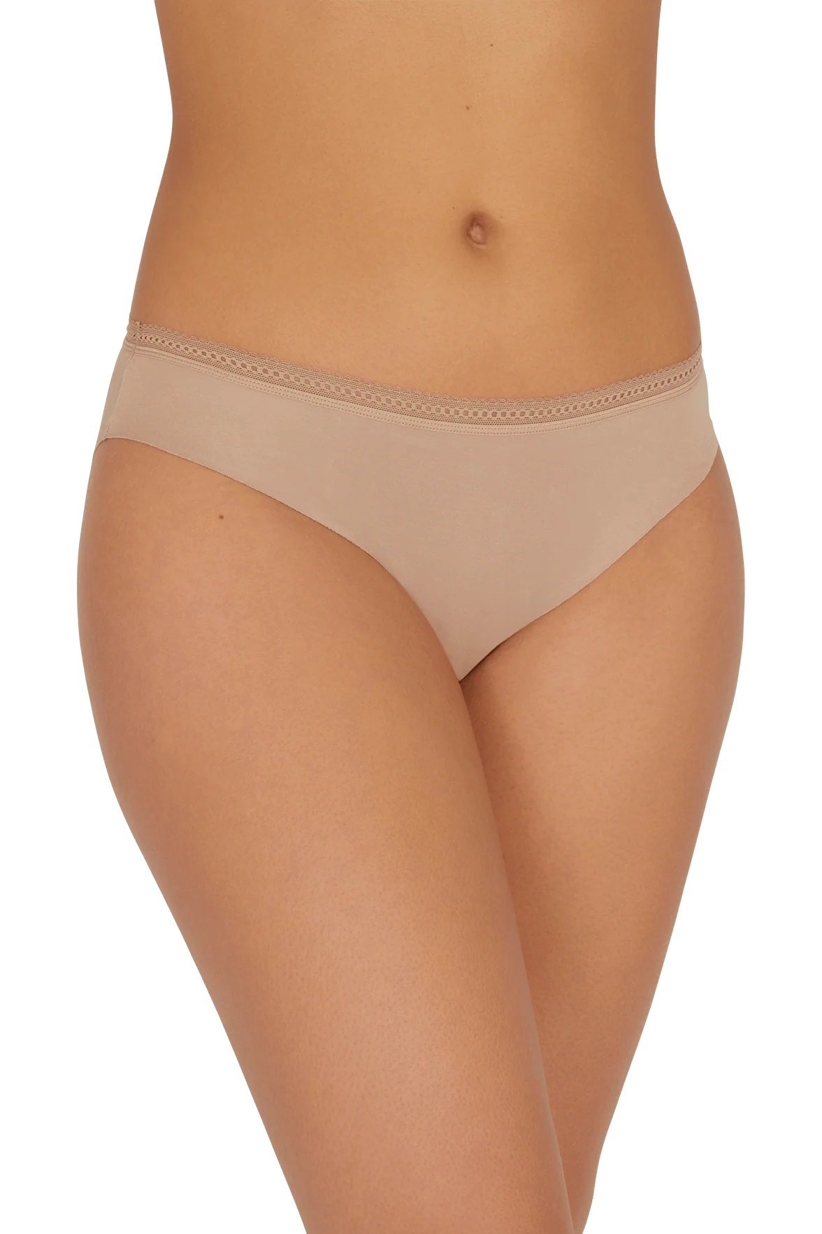 Lot de 3 Slips - Trio Invisible Modal - Taupe / noir / blanc