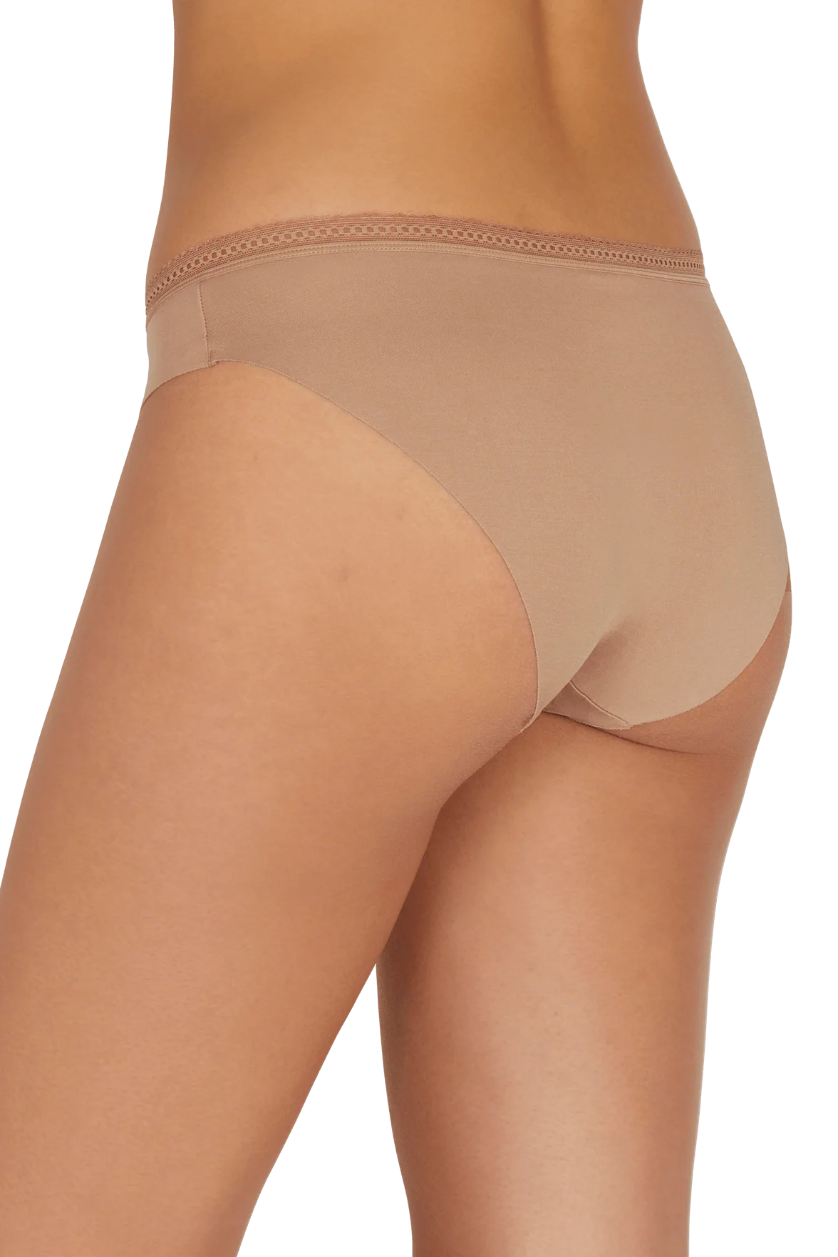Lot de 3 Slips - Trio Invisible Modal - Taupe / noir / blanc - Image 4