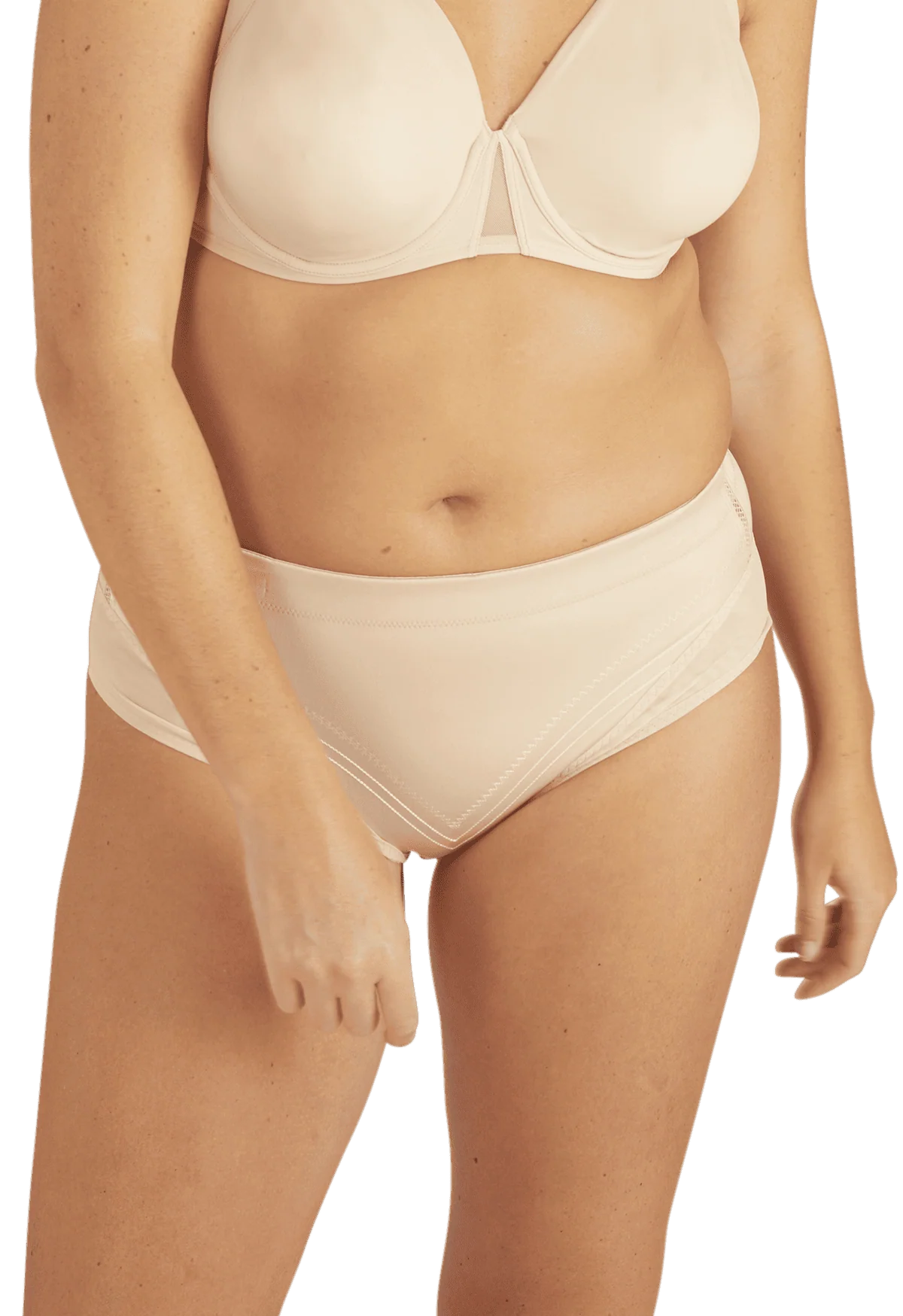 Culotte Body Galbe Elégance - Nude / nacre - Image 2