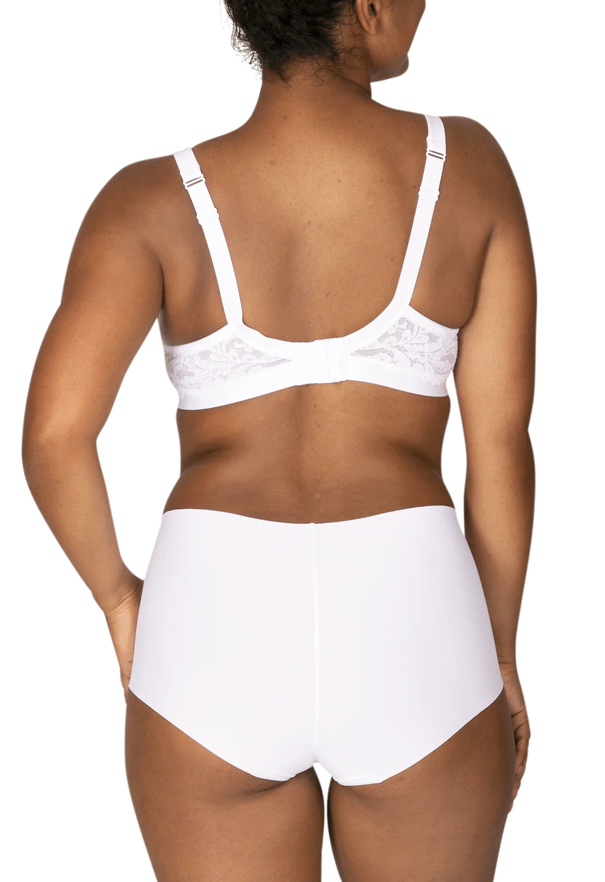 Culotte Haute Microfibre Invisi Galbe - Blanc - Image 3
