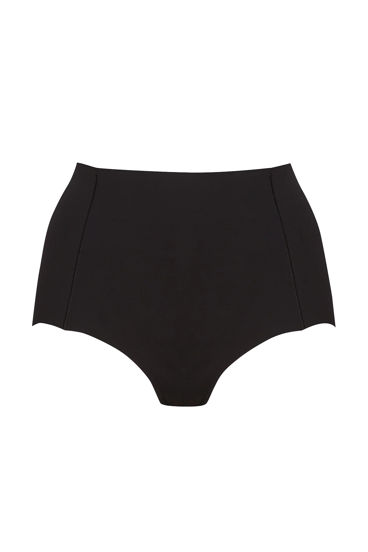 Culotte Haute Microfibre Invisi Galbe - Noir - Image 4