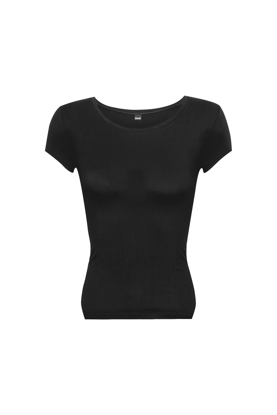 Top Manches Courtes Allure d'Hiver - Noir - Image 3
