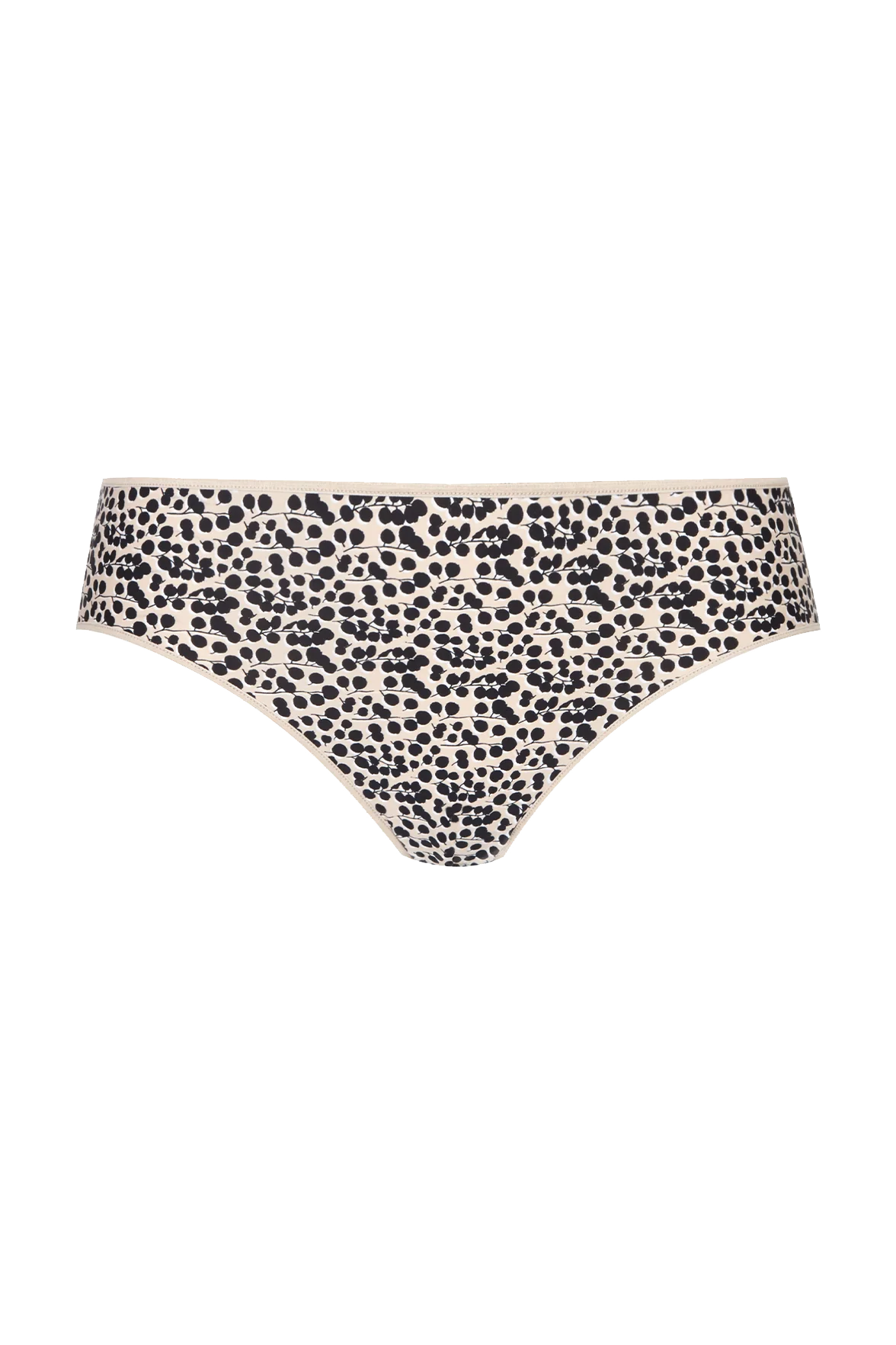 Lot de 3 Slips - Trio Imprimé invisible - Noir / imprimé nude / nude - Image 7