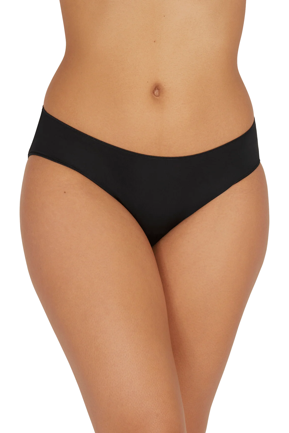 Lot de 3 Slips - Trio fantaisie micro - Pois / noir / poudre - Image 3