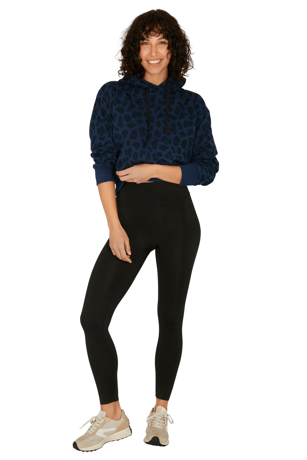Legging Taille Haute Mon Indispensable - Noir - Image 3