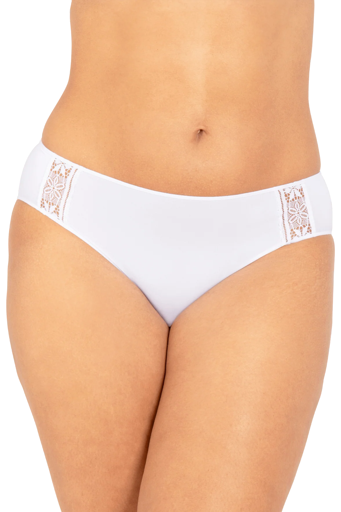 Lot de 2 Slips - Duo Florentin - Rose bonbon / blanc - Image 2