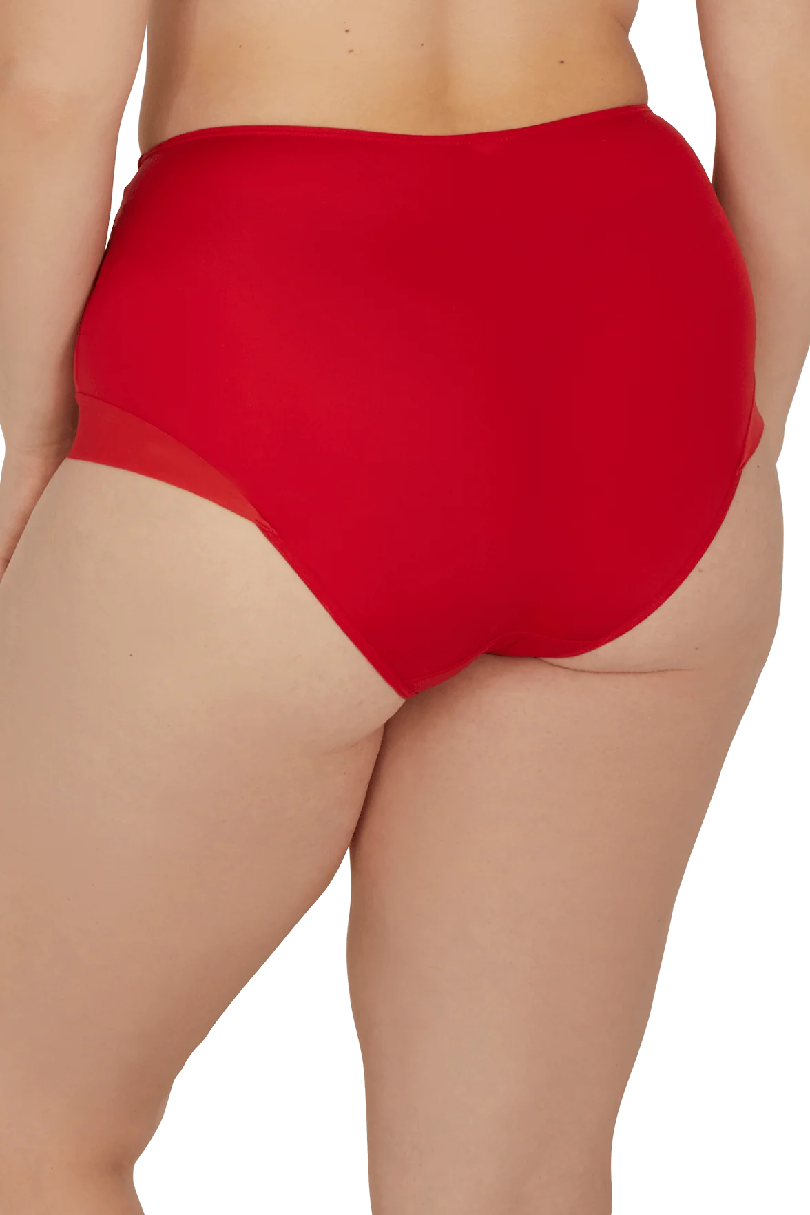 Shorty taille haute Tulle Design - Rouge ardent - Image 5