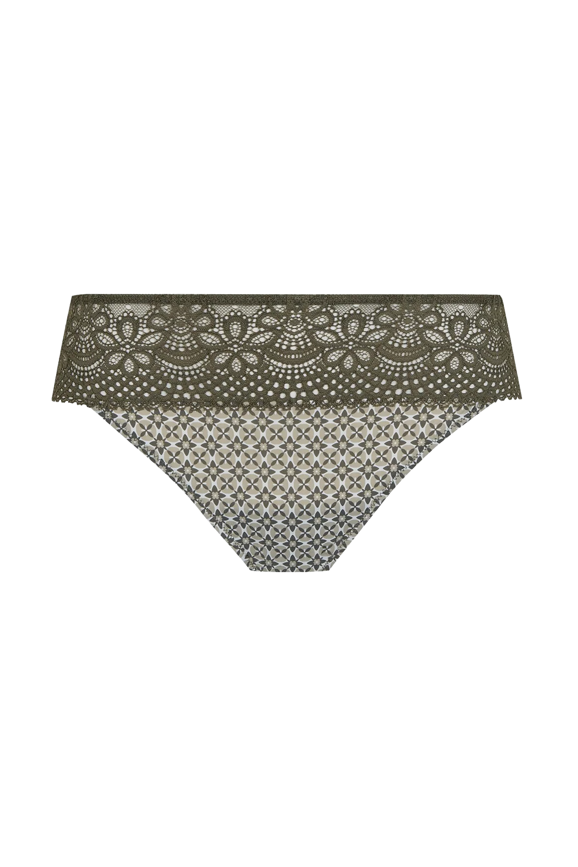 Slip brésilien dentelle et microfibre L'irrésistible - Mosaique - Image 5