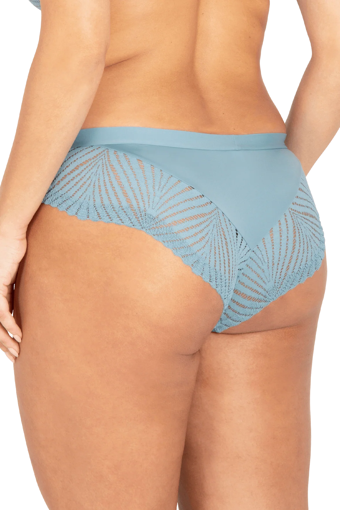 Slip Brésilien Muse - Bleu perle - Image 2