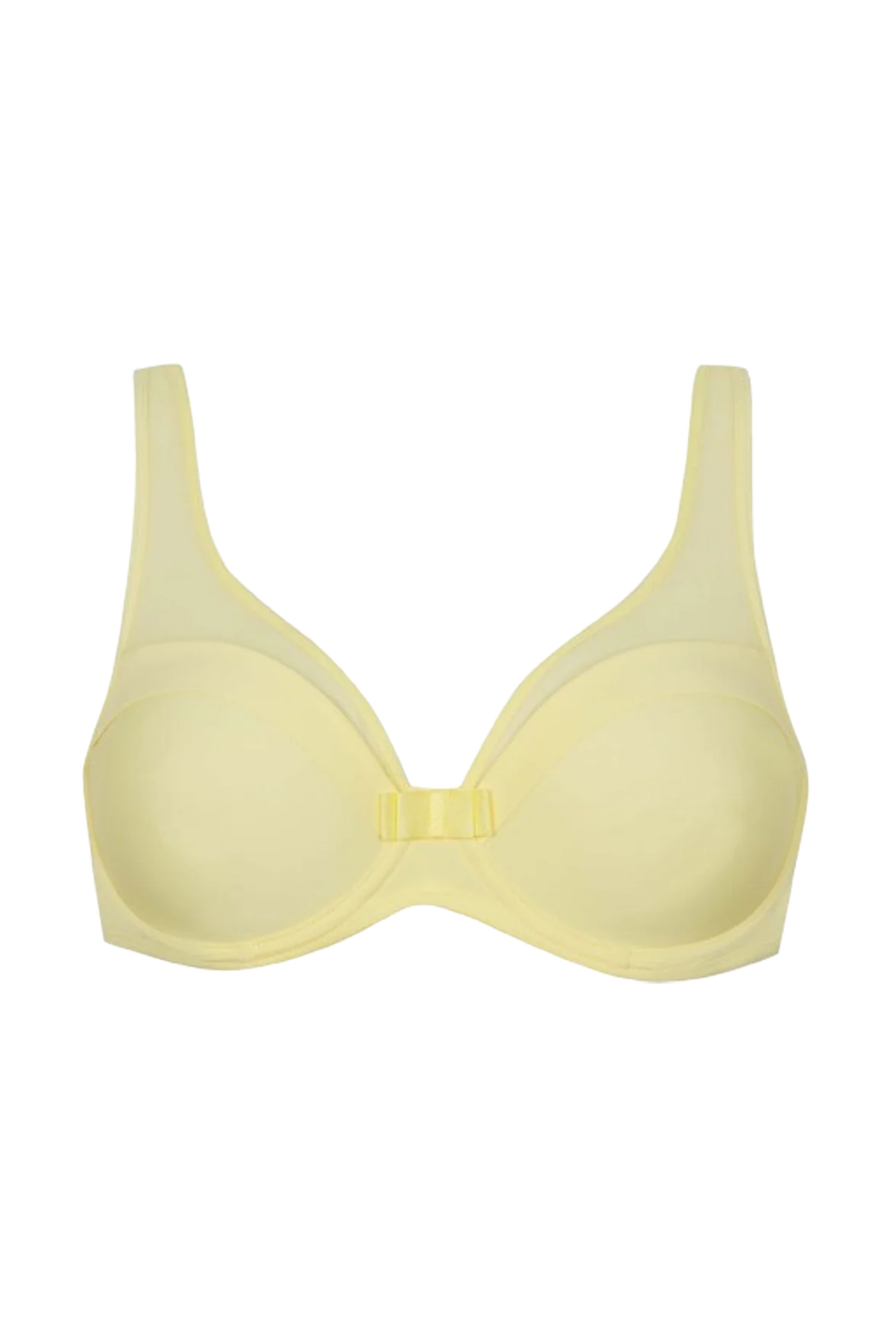 Soutien-gorge à armatures Tulle Design - Limoncello - Image 5
