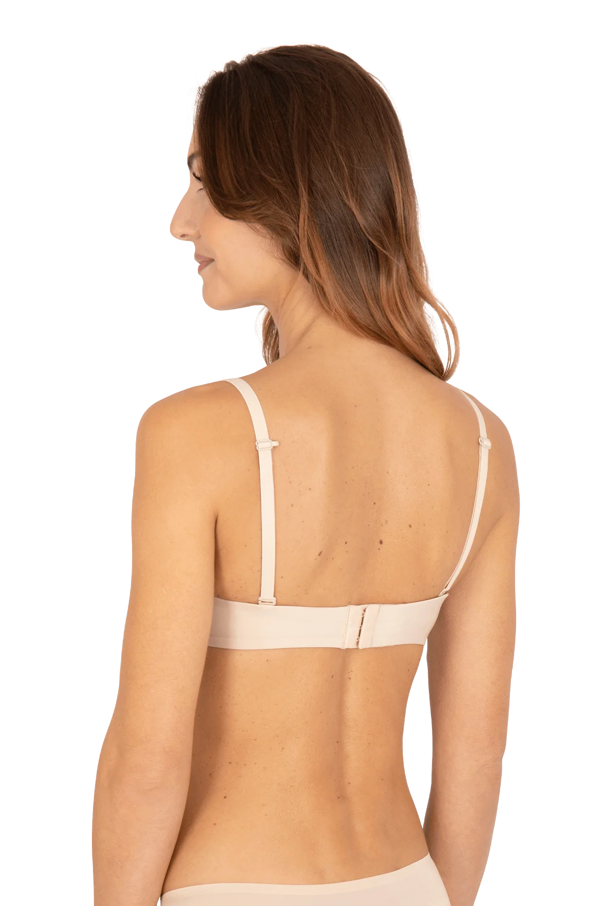 Soutien-gorge bandeau bretelles multipositions amovibles invisible Nuances - Nude - Image 2