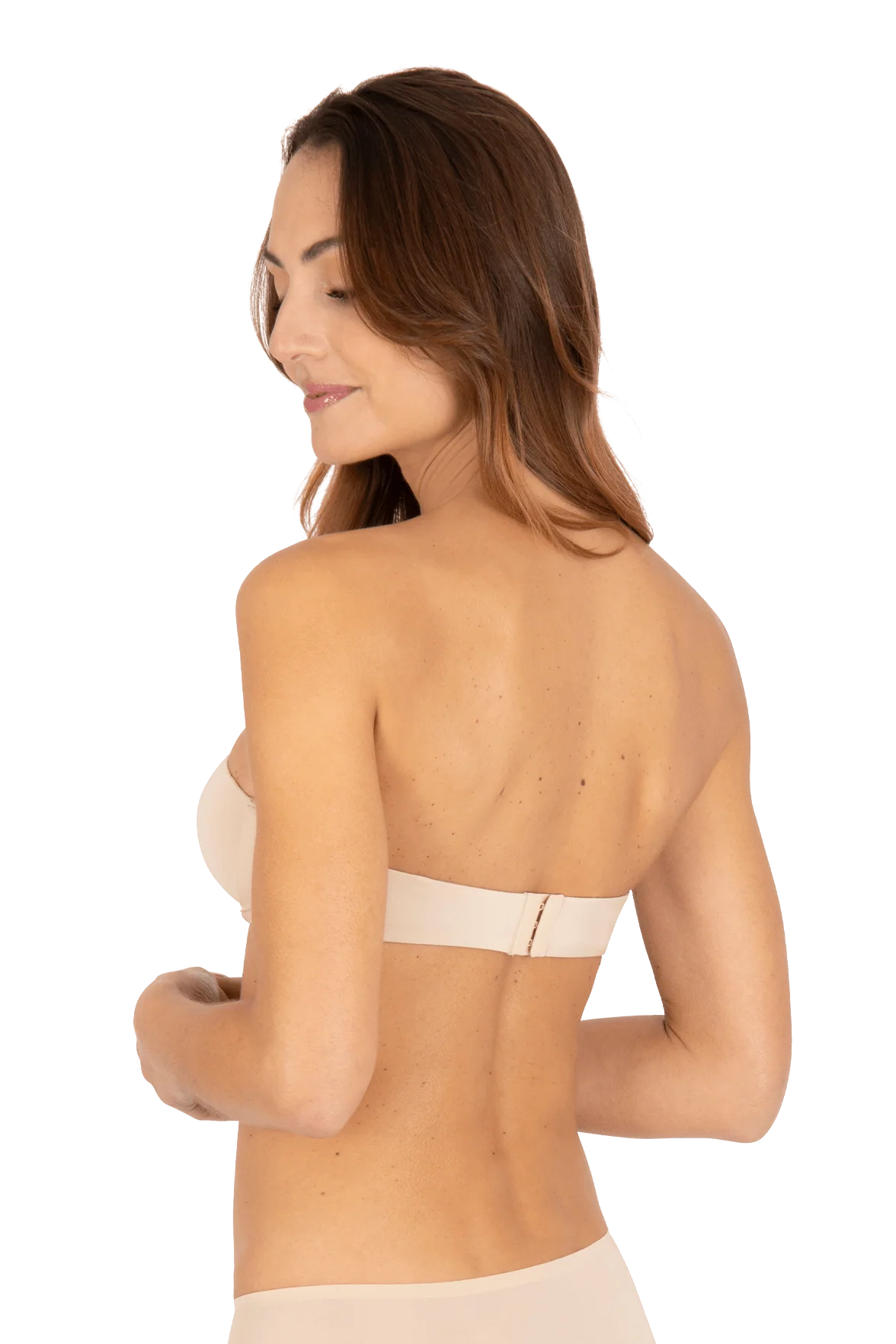 Soutien-gorge bandeau bretelles multipositions amovibles invisible Nuances - Nude - Image 4