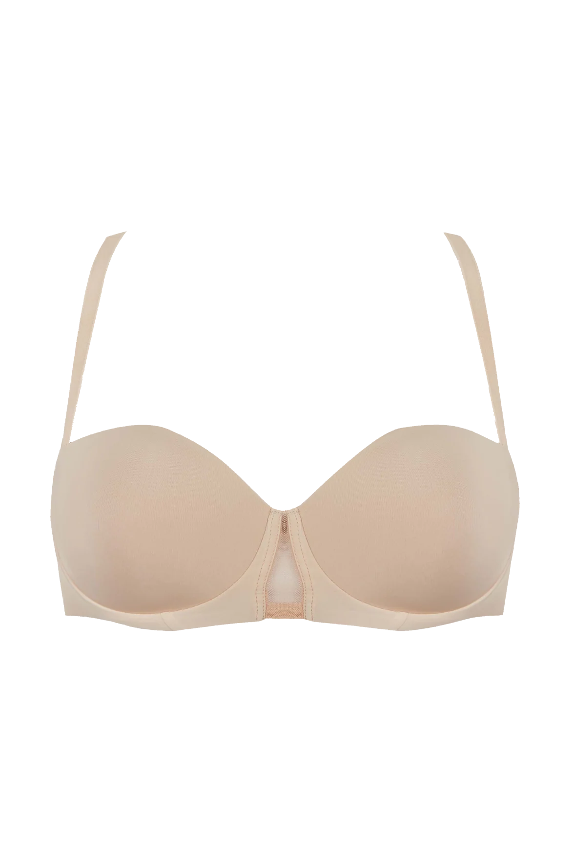 Soutien-gorge bandeau bretelles multipositions amovibles invisible Nuances - Nude - Image 8