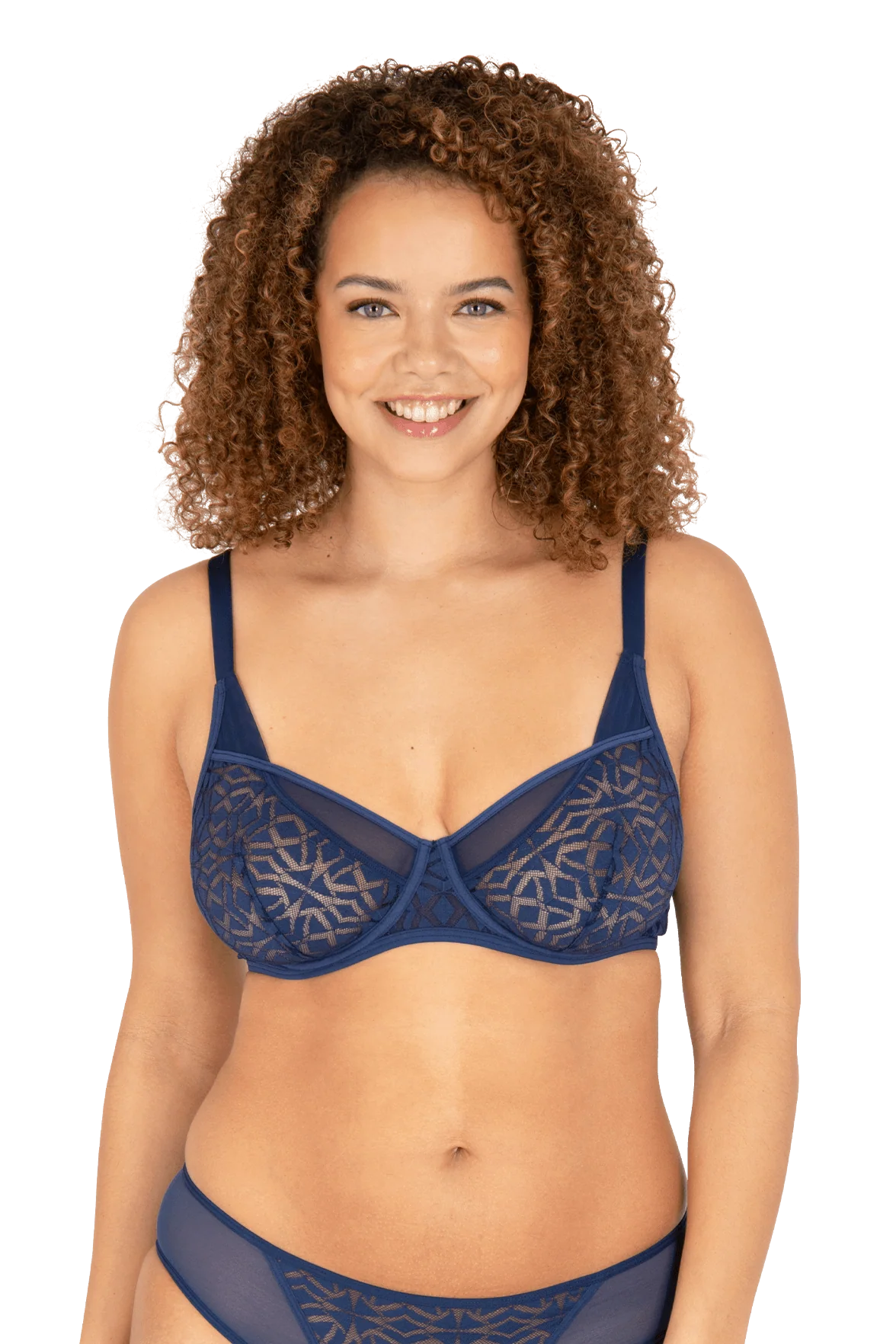 Soutien-gorge corbeille à armatures Equinoxe - Nuit étoilée