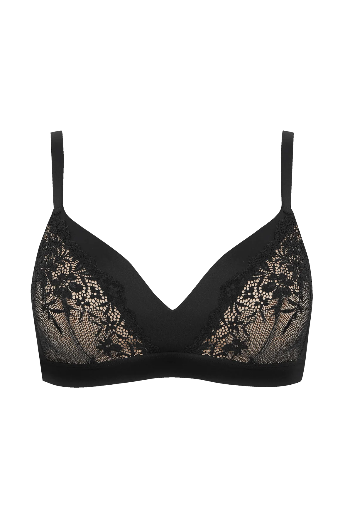 Soutien-gorge sans armatures à coques souples Romance Magic Nights - Noir - Image 5