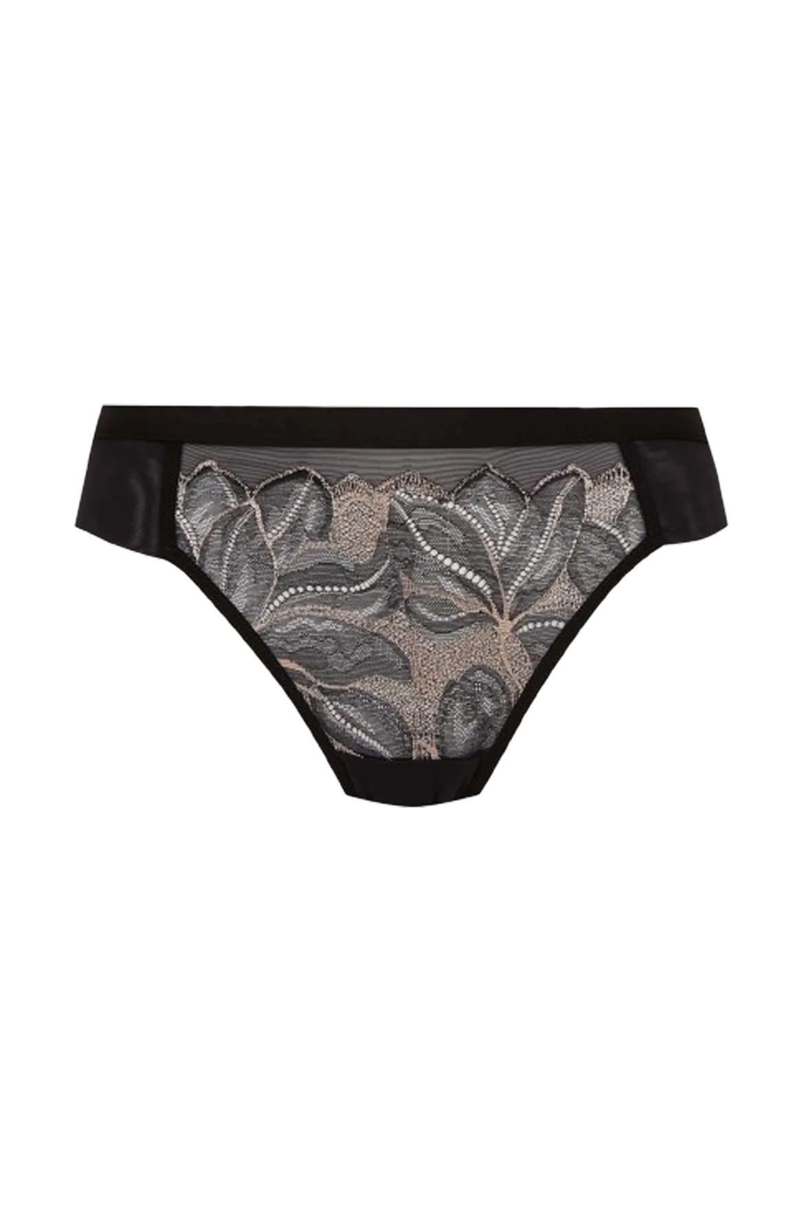 Tanga Nymphéas - Noir - Image 5